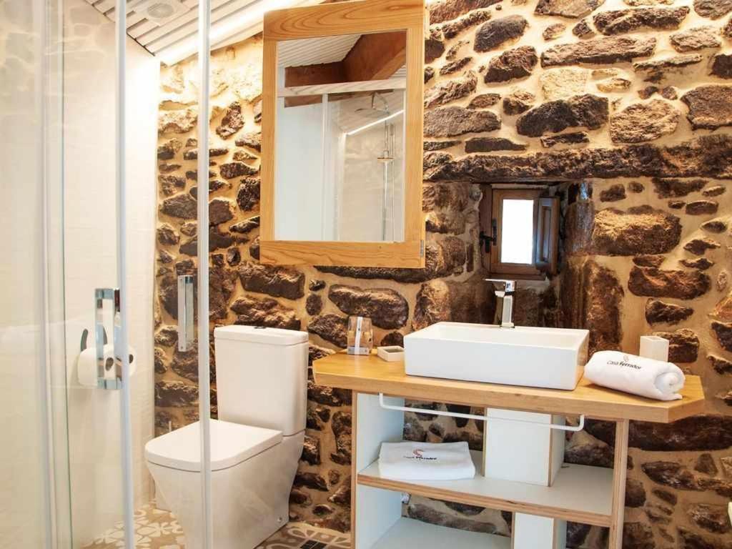 A Forxa Casa Ferrador Ribeira Sacra Apartment Sober Exterior photo